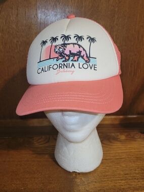 Billabong "California Love" Pink Trucker Hat